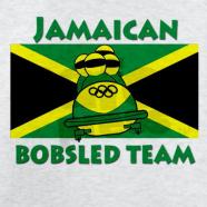 Bandera no oficial del equipo de Bobsleigh de Jamaica